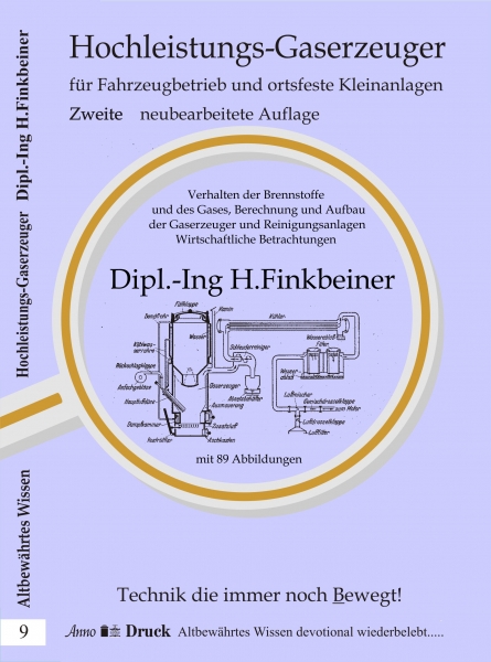 Finkbeiner Hochleistungs- Gaserzeuger 2 te. Auflage - Band 9